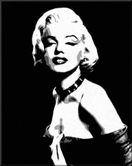 Dipinto a mano POP Art Marilyn MONROE 1 pezzo mon5