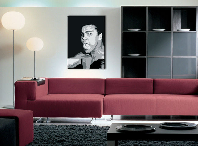Dipinto POP Art dipinto a mano Muhamad Ali | varie dimensioni