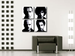 Quadro POP Art dipinto a mano Coldplay | varie dimensioni