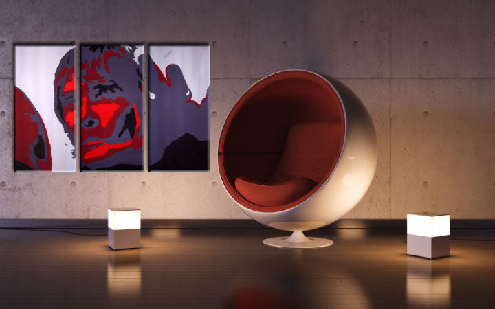 Quadro POP Art dipinto a mano di Ian Brown | varie dimensioni