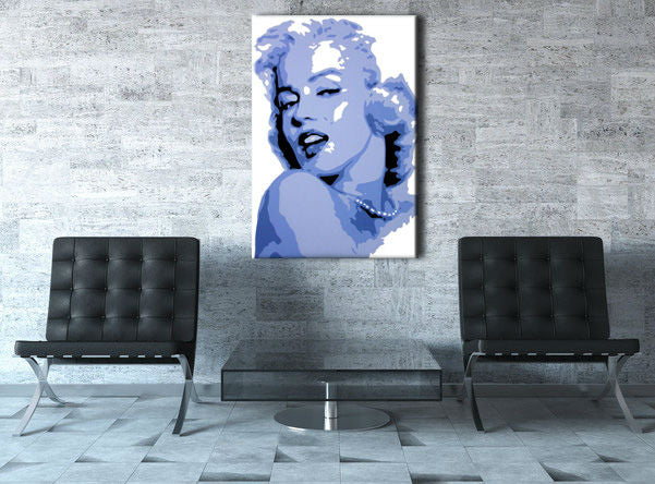 Quadro POP Art dipinto a mano Marilyn Monroe | varie dimensioni