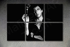 Quadro POP Art dipinto a mano SCARFACE-AL PACINO 6 pezzi XXL Saldi al8 | varie misure