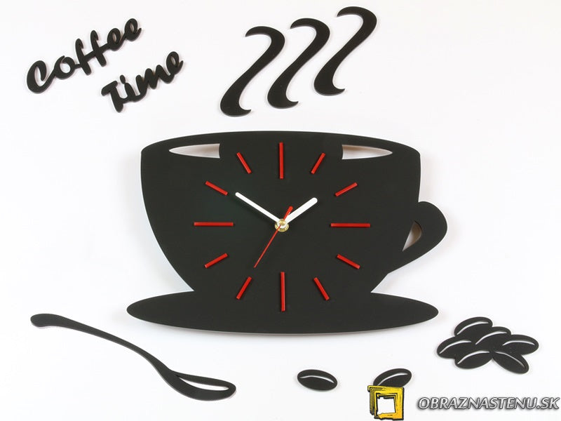 Elegante orologio da parete in vetro acrilico - immagine 3