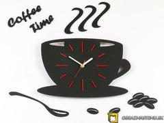 Elegante orologio da parete in vetro acrilico - immagine 3