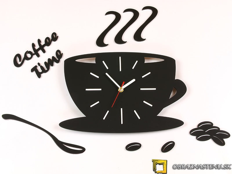 Orologio da parete contemporaneo in vetro acrilico - immagine 3