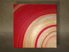 Quadro dipinto su muro ABSTRACT NU0004E1 | varie misure