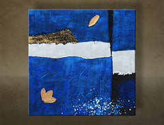 Quadro dipinto su muro ABSTRACT NU0011E1 | varie misure