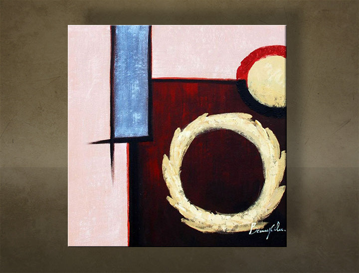 Quadro dipinto su muro ABSTRACT NU0012E1 | varie misure