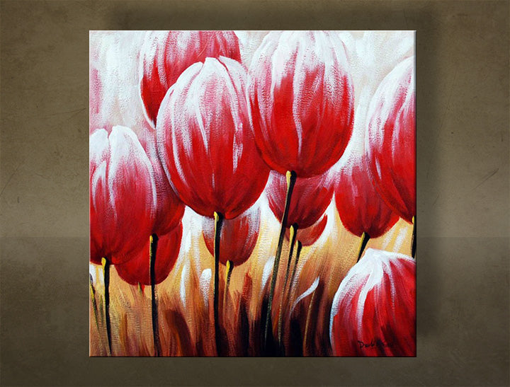 Quadro dipinto a mano FIORI NU0013E1 | varie misure