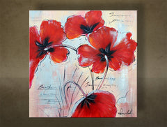 Quadro dipinto a mano FIORI NU0014E1 | varie misure