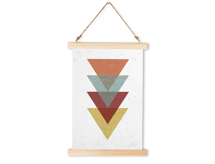 Tela da appendere alla parete Warm Chromatic / Dan Johannson | varie misure e cornici