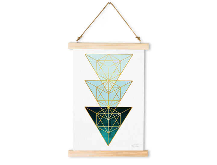 Tela da appendere alla parete Pure Meditation / Dan Johannson | varie misure e cornici