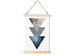 Tela da appendere alla parete Cosmic Resignation / Dan Johannson | varie misure e cornici