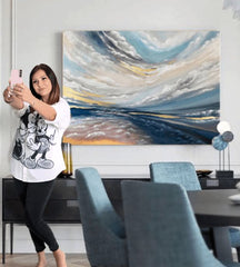 Dipinti su tela - PREMIUM ART - Tra le nuvole - immagine 3